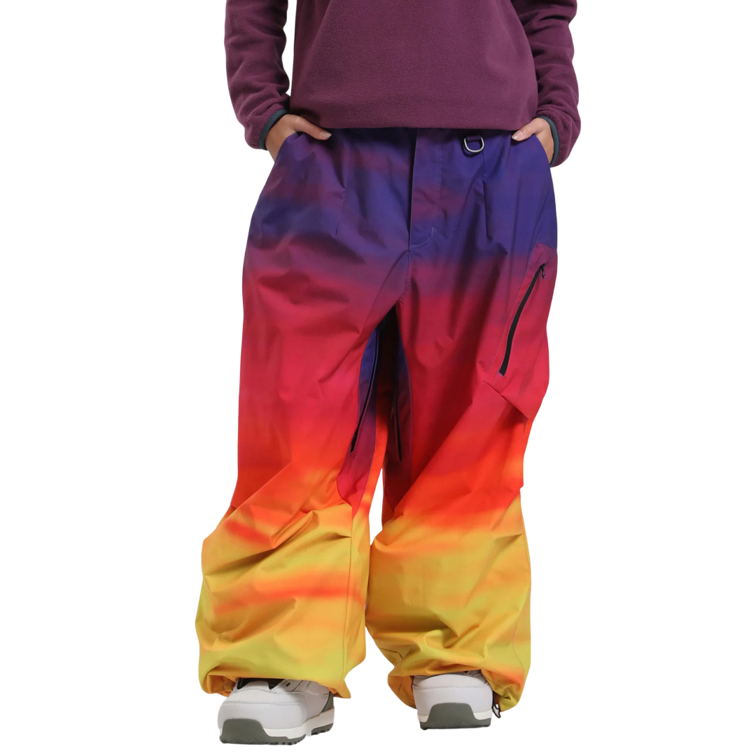 Gsou Snow- Rainbow Baggy Snow Pants--Men's