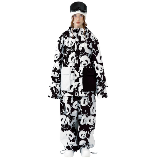 Hellystudio -Panda Snow Pullover Jacket  --Men's