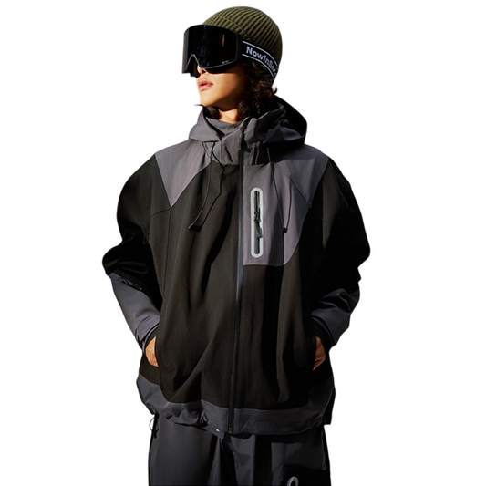 Nowinsnow - 3L black Ski Jacket --Women's