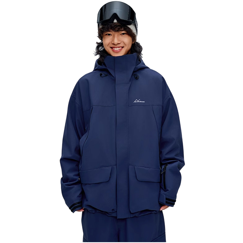 Nowinsnow - Solid Color Loose Jacket -Women's