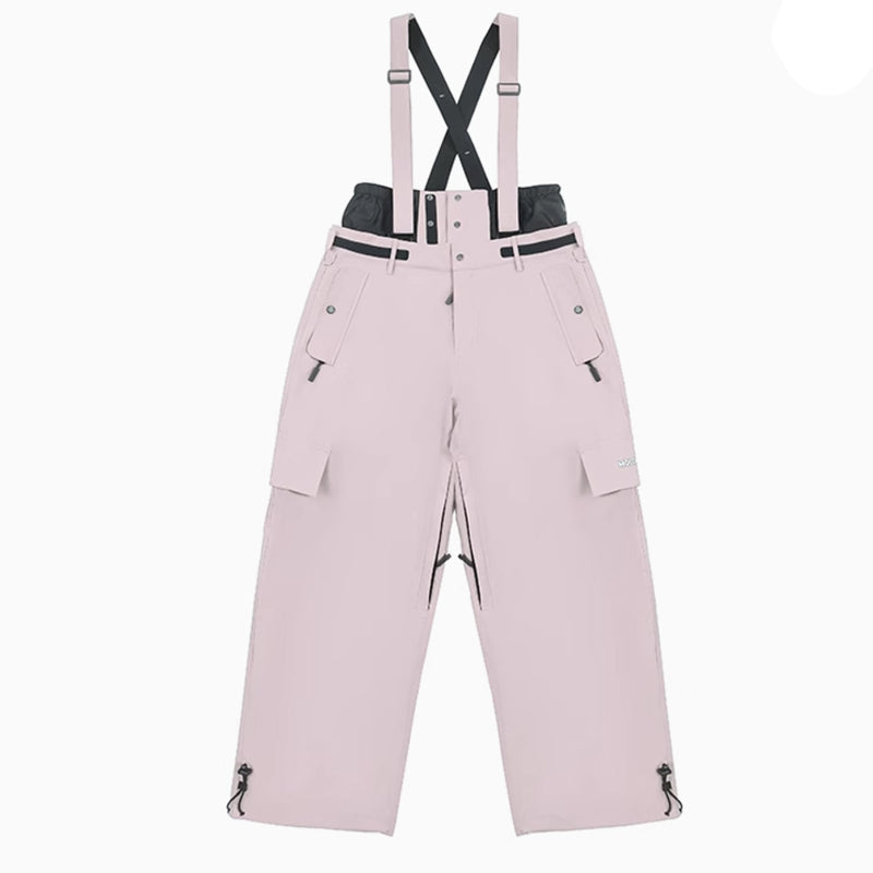 Molocoster Street free style ski bibs--Men's