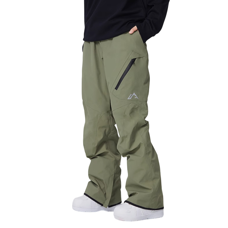 Searipe - Diagonal Zipper Snow  Pants - Women's