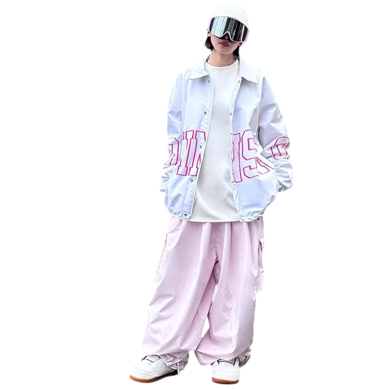 Nowinsnow -Retro baggy Snow Pants --Women's