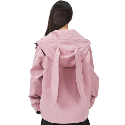 Doorek - Detachable Bunny ear Jacket - Women's