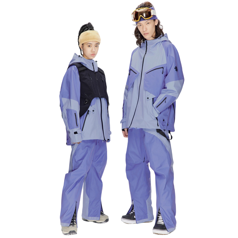 LITAN - Double zipper outdoor Ski Jacket --Women's