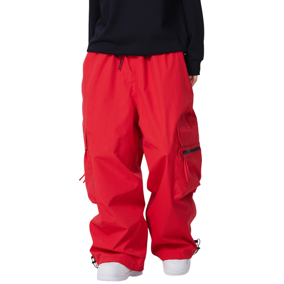 Searipe -Zip Pocket Baggy Snowboard pants --Men's