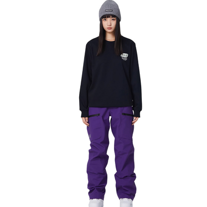 Searipe  - White Side Zipper Snow  Pants - Women's