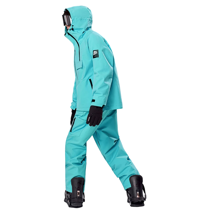 RenChill 3LVibrant Tiffany Blue Beanie Hat Snowsuits--Men's