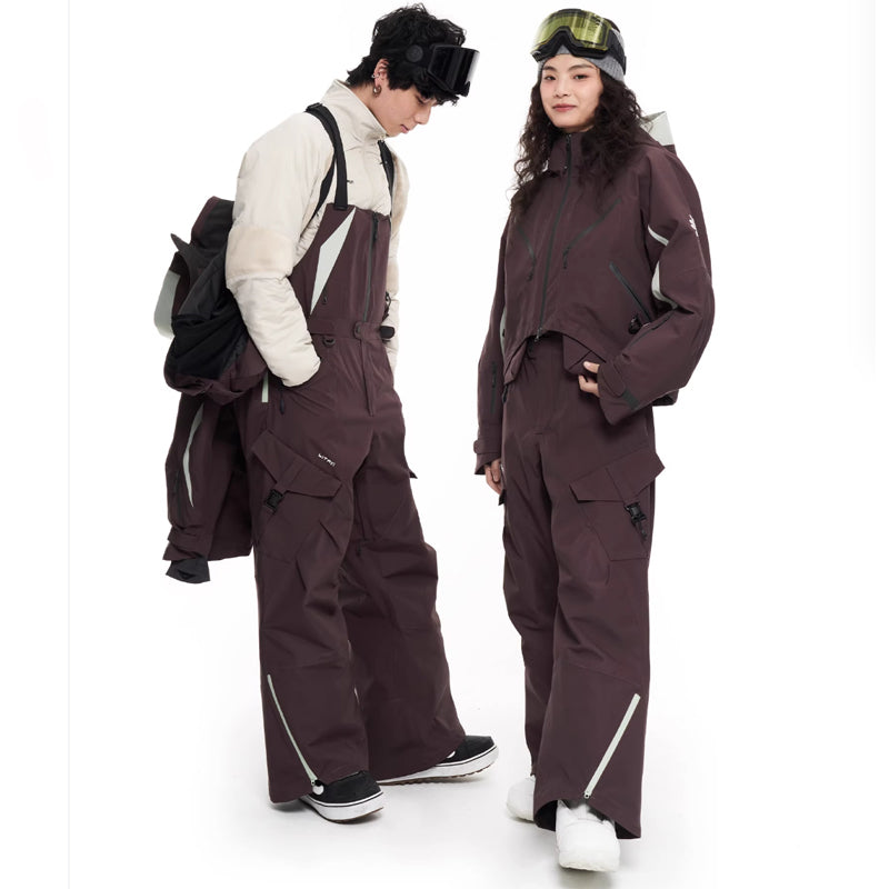 LITAN - removable inner lining Insulated Snow Jacke --Women's