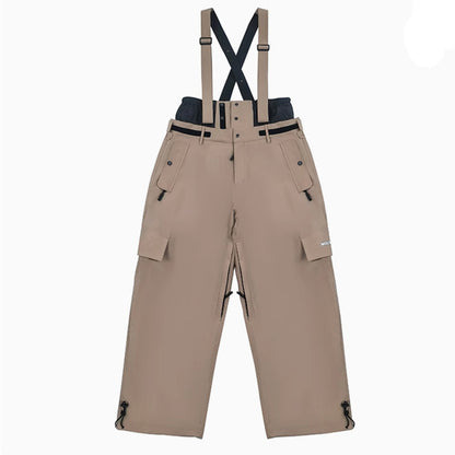 Molocoster Street free style ski bibs--Men's