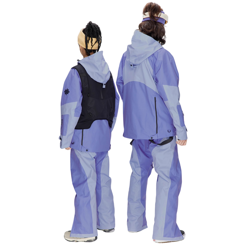 LITAN - Double zipper outdoor Ski Jacket --Women's
