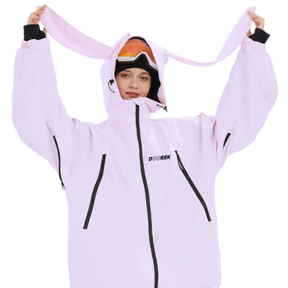 Doorek - Detachable Bunny ear Jacket - Women's