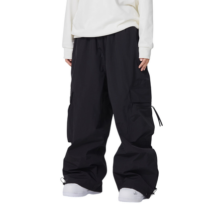 Searipe -Zip Pocket Baggy Snowboard pants --Women's