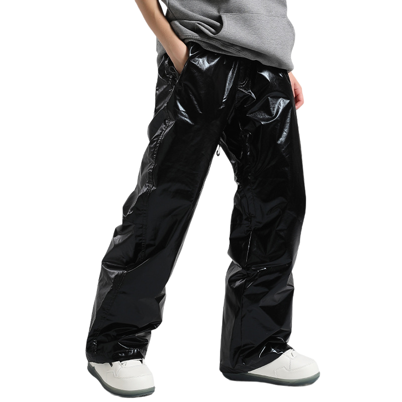 Gsou Snow - Leather Snow  Dazzling Ski Pants - Men's