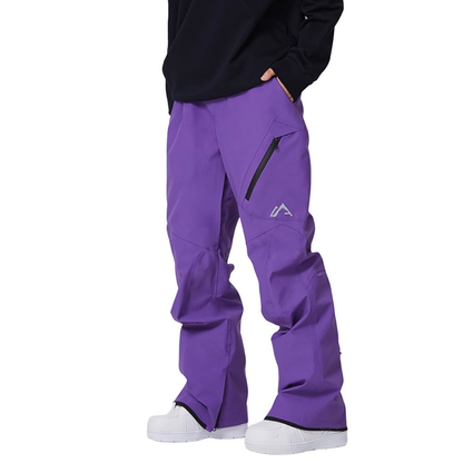 Searipe - Diagonal Zipper Snow  Pants - Women's