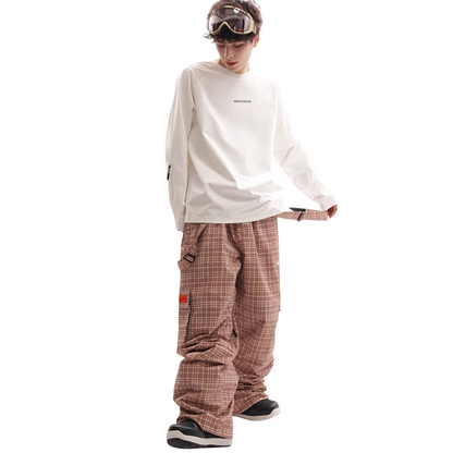 Molocoster Checkered Snow Pants--Women's