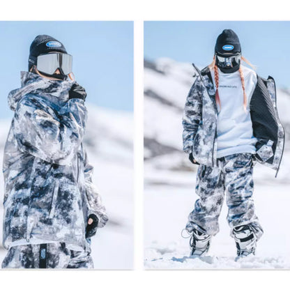 Doorek - Retro tie-dye snowsuit --Men's