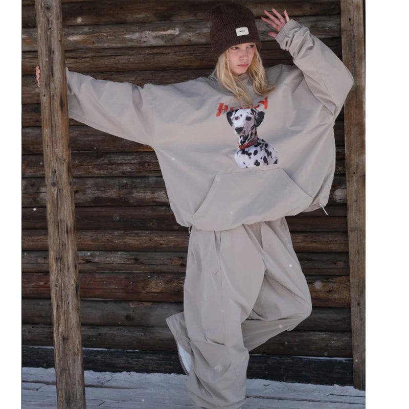 Hellystudio -Outdoor 3L  Baggy Ski Pants --Women's