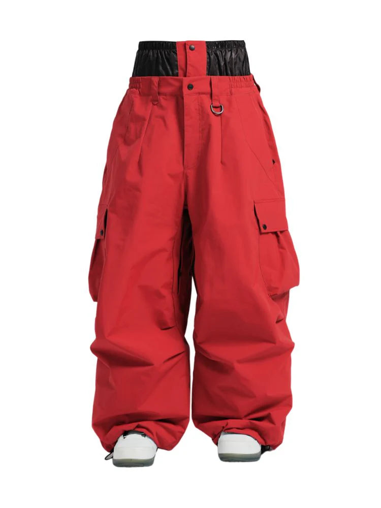 Gsou Snow - Relaxed Snow Baggy Cargo Snowboard Pants  - Men's