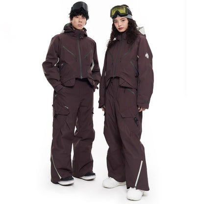 LITAN - removable inner lining Insulated Snow Jacke --Women's