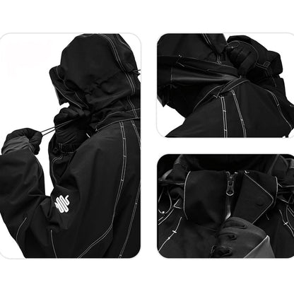 LITAN - Black Soft Shell Pullover --Women's