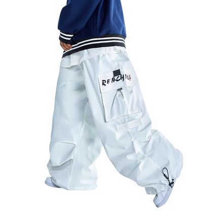 Renchill american baseball Rock Snow Pants -Unisex