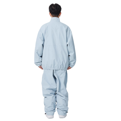 Searipe - Baggy Style Monochrome Shell Snow Suit - Women's