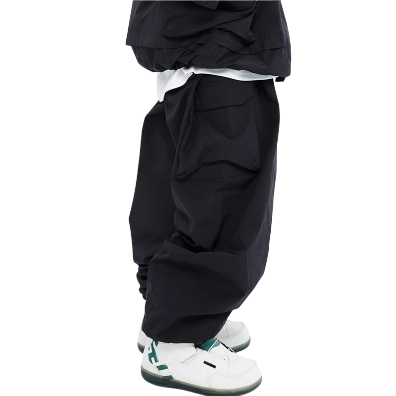 Nowinsnow -Retro baggy Snow Pants --Men's