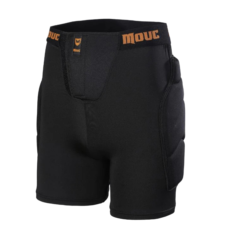 Doorek - BLACK Protection Shorts Unisex Hip Pads - Men's