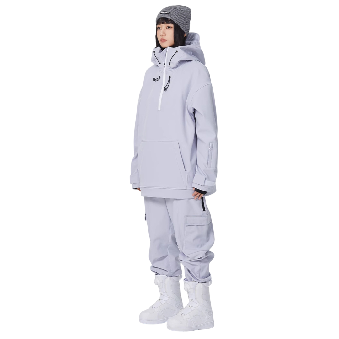 Searipe -Classic solid color Snow Suit --Men's