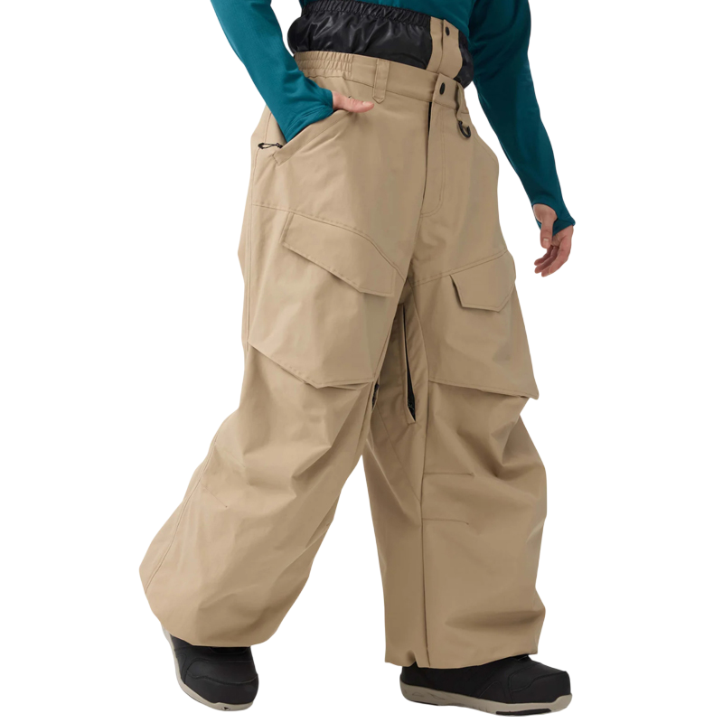 Gsou Snow-  Baggy Utility Wear-resistant Snow Pants --Women's