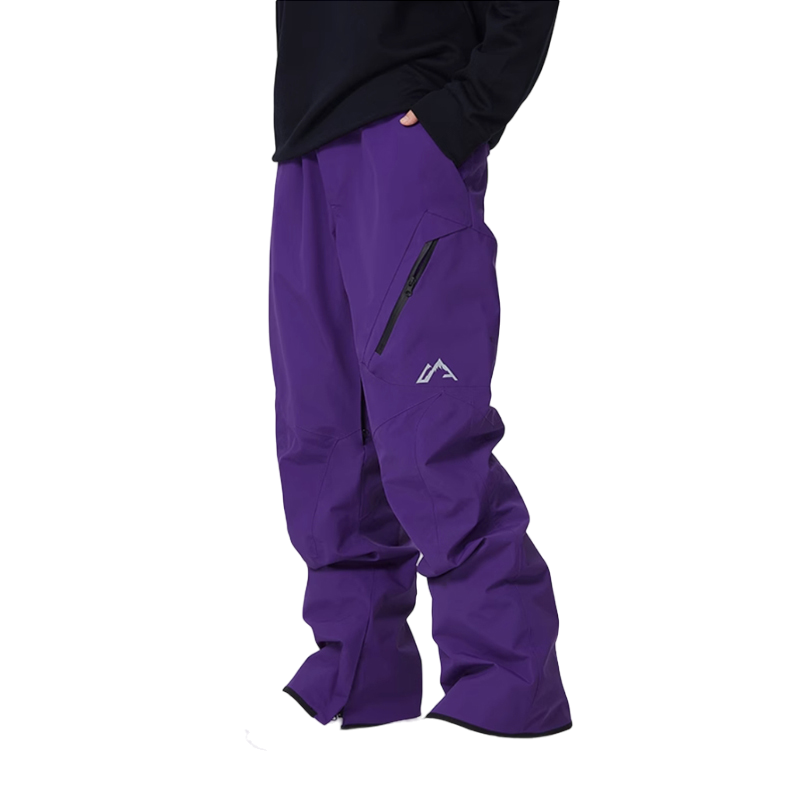 Searipe - Diagonal Zipper Snow  Pants - Women's