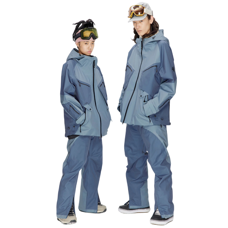 LITAN - Double zipper outdoor Ski Jacket --Women's