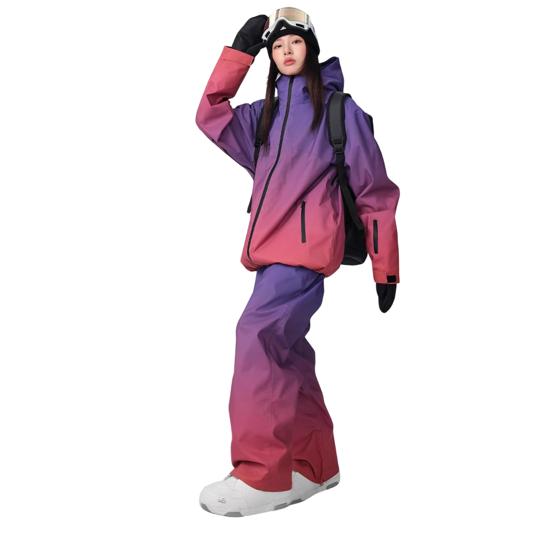 Searipe -3L Gradient Snow Suit --Women's