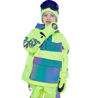 Doorek - Sky Blue Stripe Kids Reflective Suit