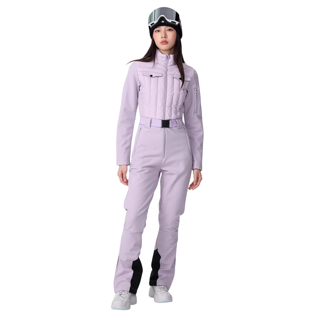 Searipe - Women's Stretch slim down Ski Jumpsuit