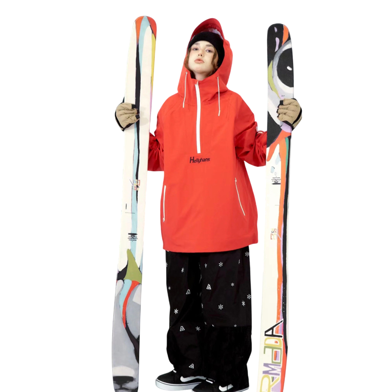 Hellystudio -Free Style Snow Pullover Jacket  --Women's