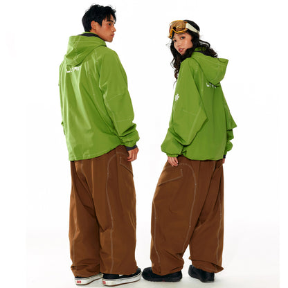 LITAN - 3L Baggy Cargo Pants --Women's
