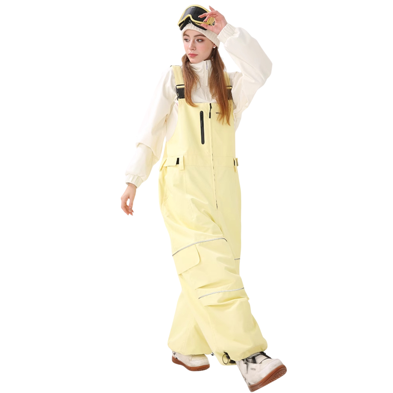 Petos holgados reflectantes de hip hop Molocoster para hombre 