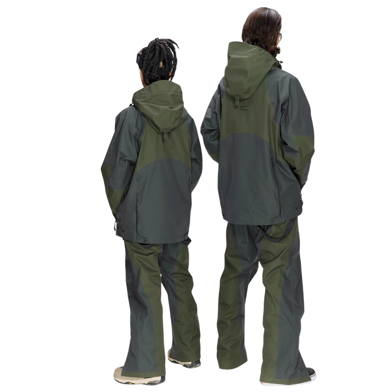 LITAN - Double zipper outdoor Ski Jacket --Women's