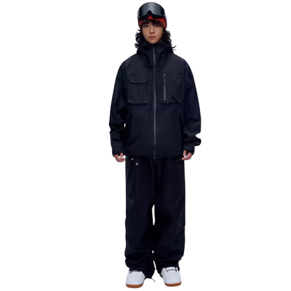 Nowinsnow - Classic Colorblock baggy Snow Pants --Men's