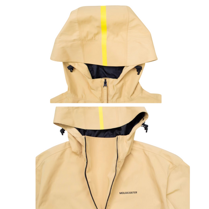 Molocoster Fluorescent striped ski suit--Men's