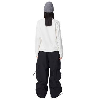 Searipe -Zip Pocket Baggy Snowboard pants --Men's