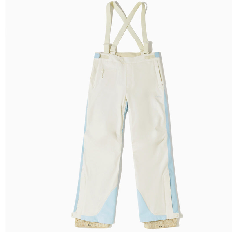 LITAN -  Macaron  faux two-piece Snow Bibs --Women's