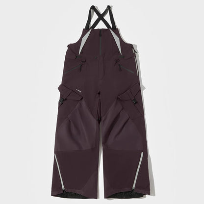 LITAN - Pantalones de nieve con peto profesional - Hombre 