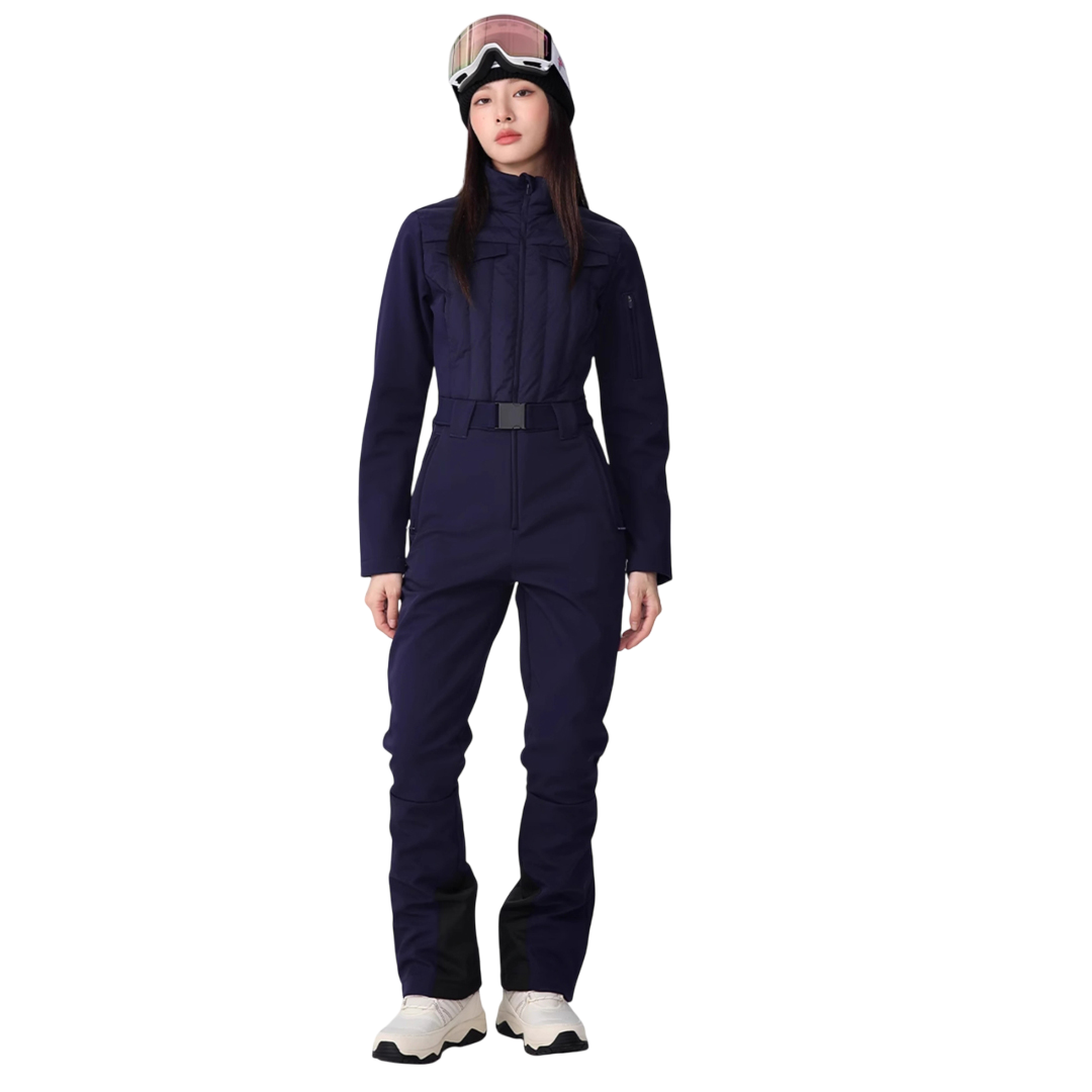 Searipe - Women's Stretch slim down Ski Jumpsuit