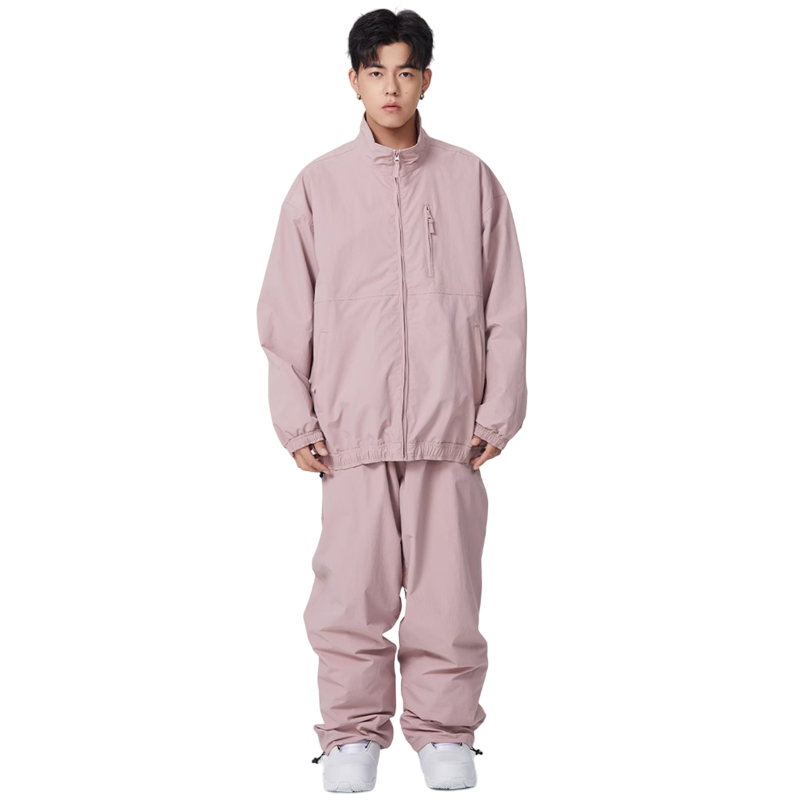 Searipe - Baggy Style Monochrome Shell Snow Suit - Men's