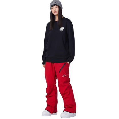 Searipe - Diagonal Zipper Snow  Pants - Men's