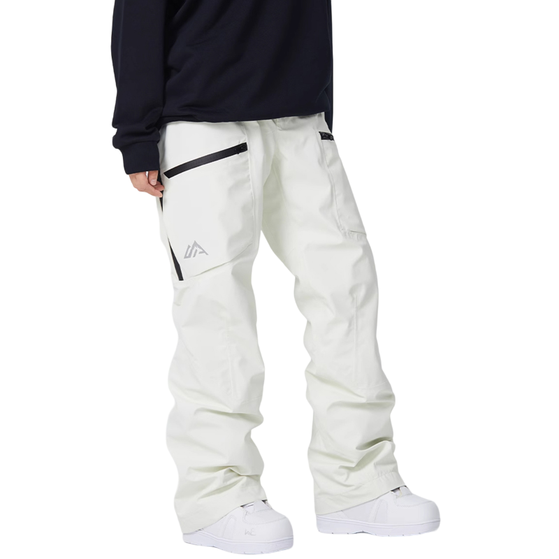 Searipe  - White Side Zipper Snow  Pants - Women's