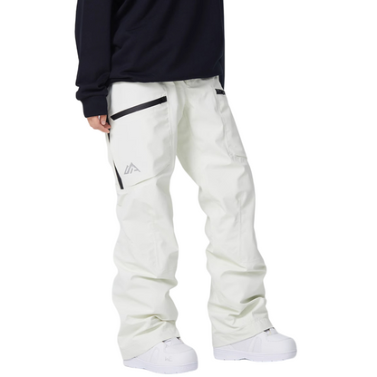 Searipe  - White Side Zipper Snow  Pants - Men's